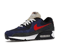 Фото № 4 с приближением к товару «‎Nike Air Max 90 SE Running Club Deep Royal»
