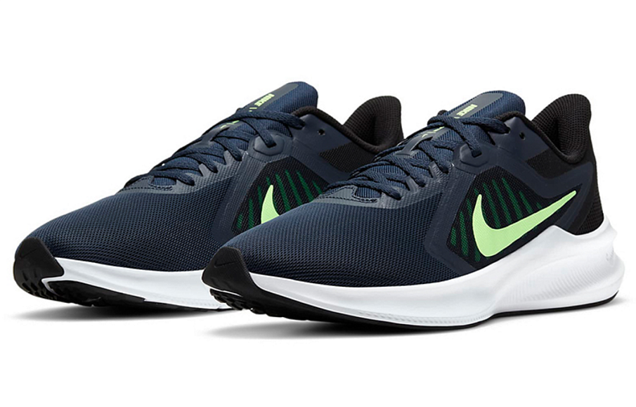 Фото № 3 с приближением к товару «‎Nike Downshifter 10 BlackWhiteGreen»