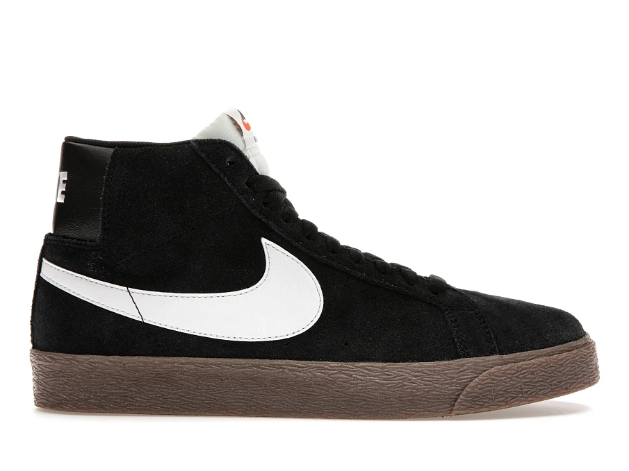 Фото № 1 с приближением к товару «‎Nike SB Zoom Blazer Mid Black White Dark Gum»