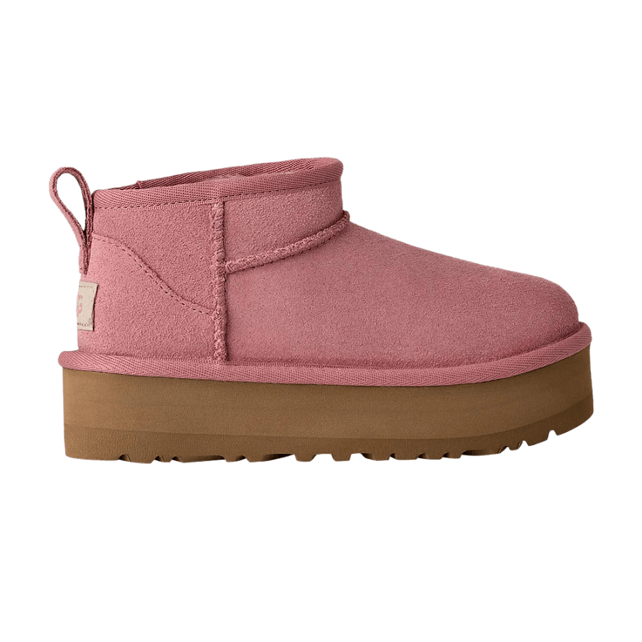 Фото № 1 с приближением к товару «‎UGG Classic Ultra Mini Platform Boot Kids Pink Dawn»
