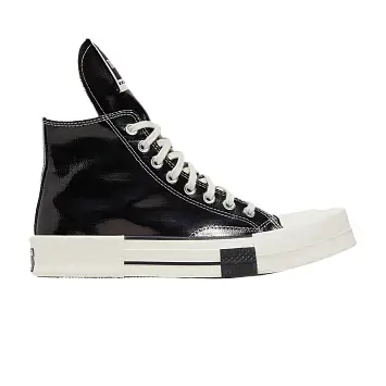 Rick Owens x Converse TURBODRK Chuck 70 High Black Lacquer - 1