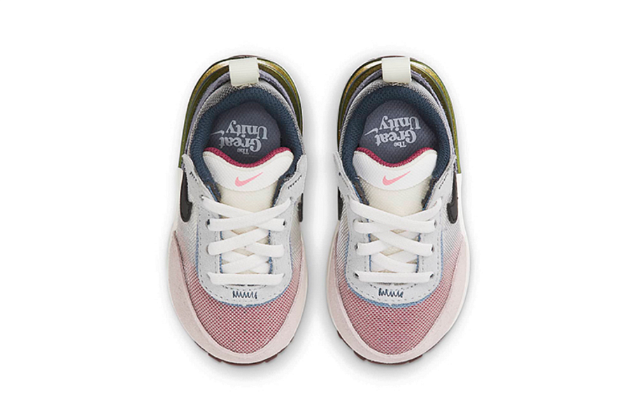 Фото № 4 с приближением к товару «‎Nike Waffle One BlackPinkPurple»