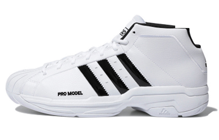 Фото № 1 с приближением к товару «‎adidas Pro Model 2g Synthetic 'White' WhiteBlack»