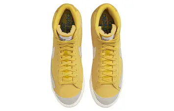 Nike Blazer Mid 77 "Athletic Club" Sneakers YellowWhite - 6