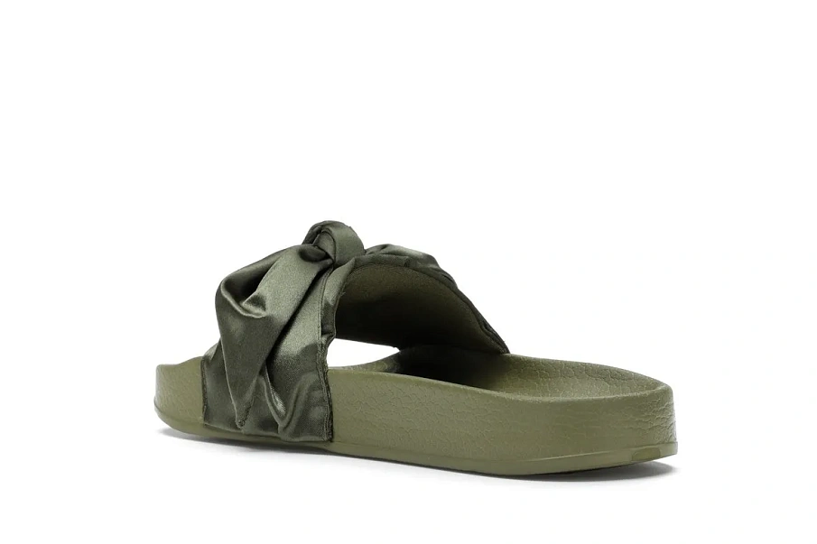 Фото № 5 с приближением к товару «‎Puma Bow Slide Rihanna Fenty Olive »