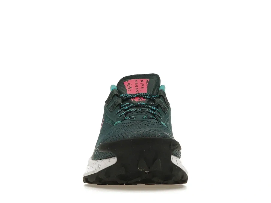 Фото № 2 с приближением к товару «‎Nike Pegasus Trail 3 Dark Teal Green Pink Glow »