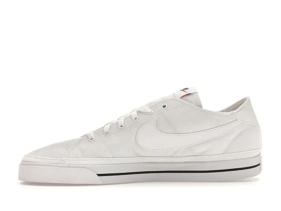 Фото № 3 с приближением к товару «‎Nike Court Legacy Canvas White Black»
