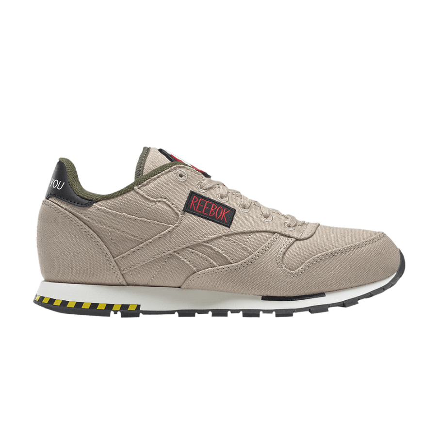 Фото № 1 с приближением к товару «‎Ghostbusters x Reebok Classic Leather J Khaki Flight Suit»