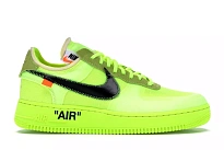 Фото № 1 с приближением к товару «‎Nike Air Force 1 Low Off-White Volt»