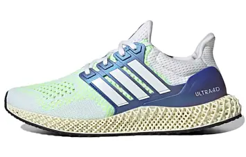 adidas Ultra 4D Running Shoes WhiteBlue - 1