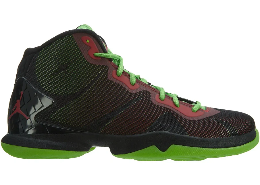 Фото № 1 с приближением к товару «‎Jordan Super.Fly 4 Black/Gym Red-Green Pls-Infrared 23»