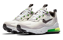 Фото № 3 с приближением к товару «‎Nike Air Max 270 React (GS) GreyWhiteGreen»