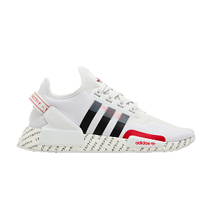 adidas NMD_R1 V2 Japanese Print - White Red (ID2853)