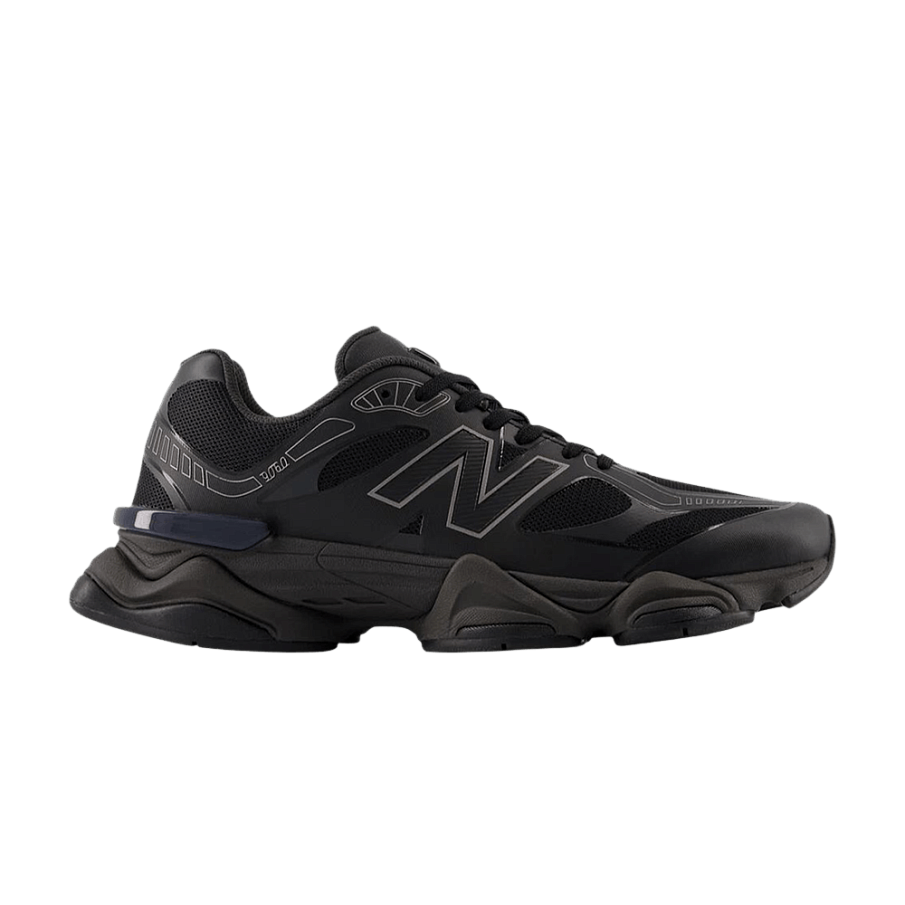 Фото № 1 с приближением к товару «‎New Balance 9060 Black Grey Black»