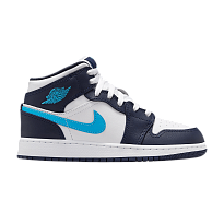 Фото № 1 с приближением к товару «‎Air Jordan 1 Mid GS Obsidian»