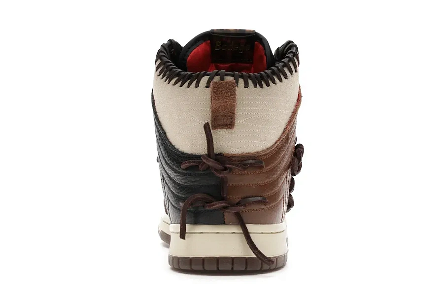 Фото № 4 с приближением к товару «‎Nike Dunk High Bodega Legend Fauna Brown»