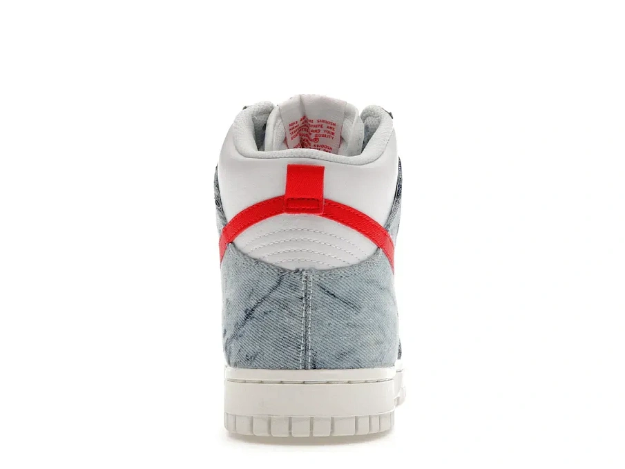 Фото № 4 с приближением к товару «‎Nike Dunk High Washed Denim Pack »