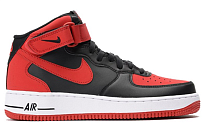 Фото № 2 с приближением к товару «‎Nike Air Force 1 Mid Bred Black»