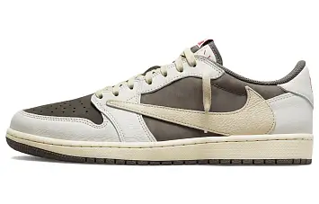 Travis Scott x Air Jordan 1 Low OG General Vintage basketball shoes Reverse Mocha - 1