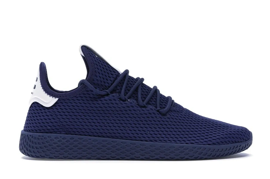 Фото № 1 с приближением к товару «‎adidas Tennis Hu Pharrell Solid Dark Blue»