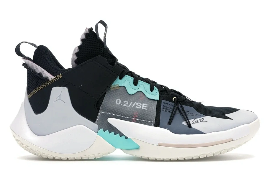 Фото № 1 с приближением к товару «‎Jordan Why Not Zer0.2 SE Black Vast Grey»