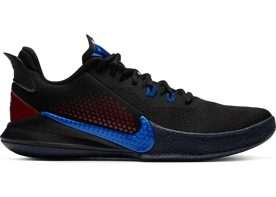 Фото № 1 с приближением к товару «‎Nike Mamba Fury Black Gym Red Racer Blue»