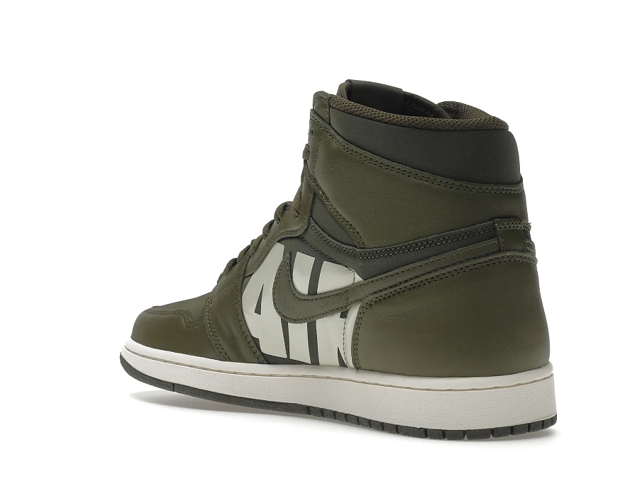 Фото № 6 с приближением к товару «‎Jordan 1 Retro High Olive Canvas»