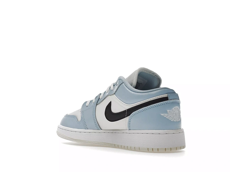 Фото № 5 с приближением к товару «‎Jordan 1 Low Ice Blue Black »