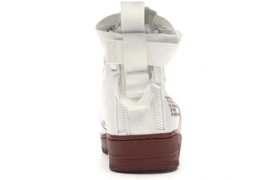 Фото № 4 с приближением к товару «‎Nike SF Air Force 1 Mid Ivory Mars Stone»