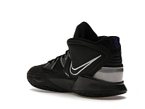 Фото № 6 с приближением к товару «‎Nike Kyrie Infinity Black Metallic Silver»