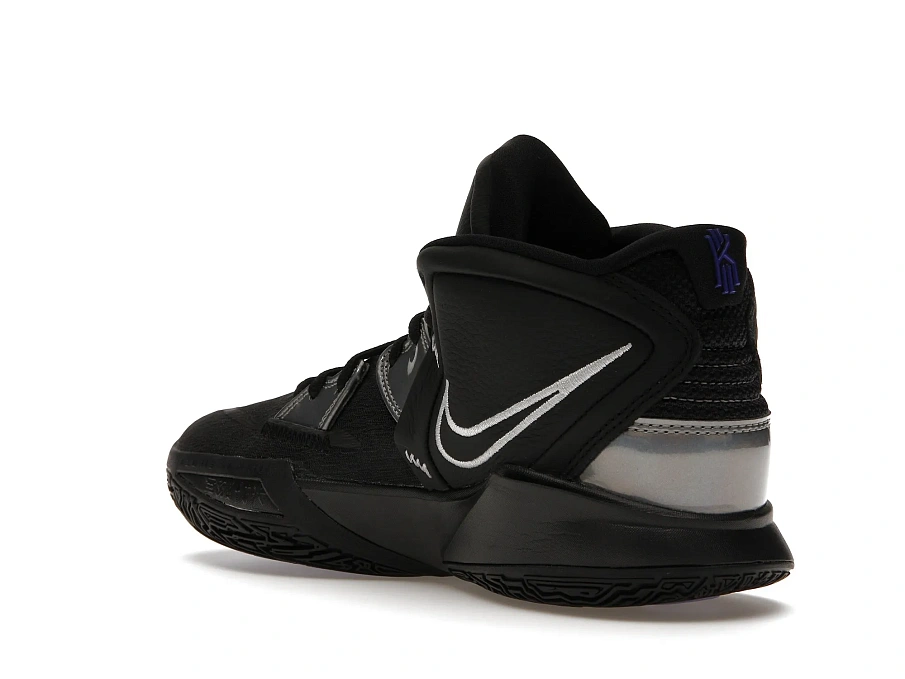 Фото № 6 с приближением к товару «‎Nike Kyrie Infinity Black Metallic Silver»