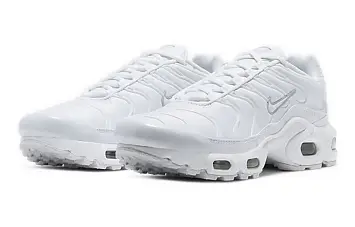 Nike Air Max Plus GS 'White Metallic Silver' - 3