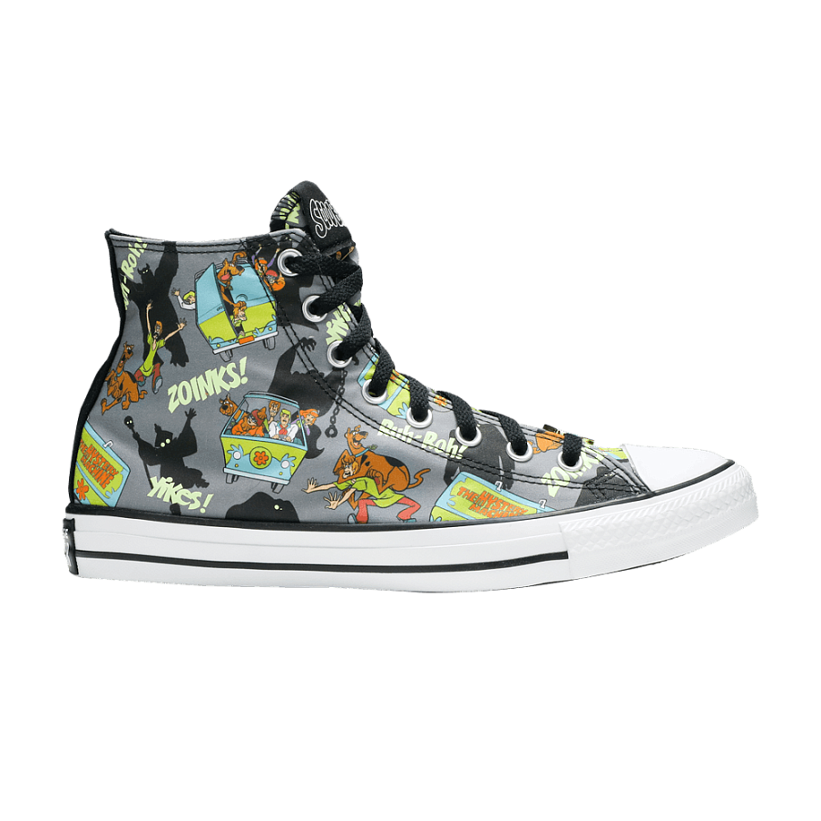 Фото № 1 с приближением к товару «‎Scooby-Doo x Converse Chuck Taylor All Star High Chased By Ghosts»