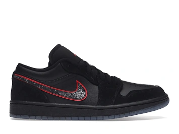 Jordan 1 Low Black Red Orbit - 1