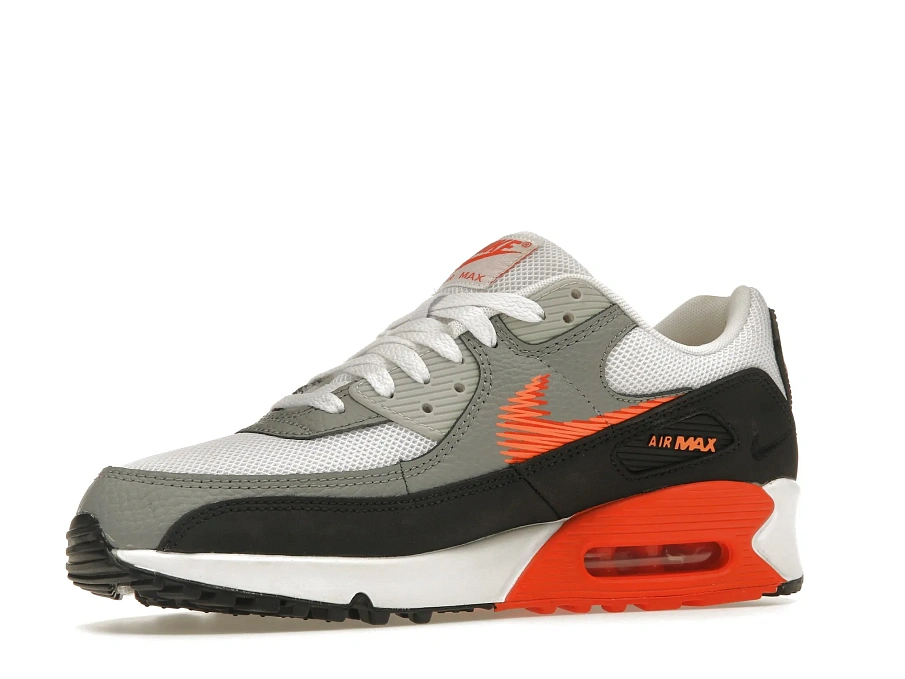 Фото № 2 с приближением к товару «‎Nike Air Max 90 Zig Zag Orange»