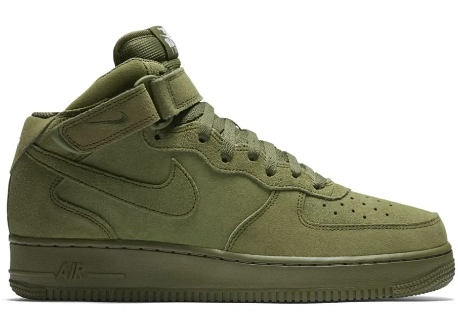 Фото № 1 с приближением к товару «‎Nike Air Force 1 Mid Legion Green»