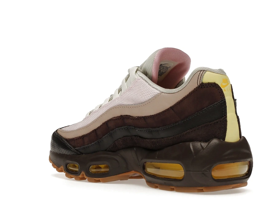 Фото № 6 с приближением к товару «‎Nike Air Max 95 Cuban Link Velvet Brown »
