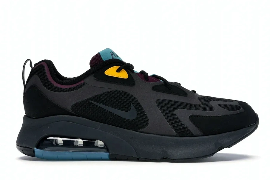 Фото № 1 с приближением к товару «‎Nike Air Max 200 Black Bordeaux»