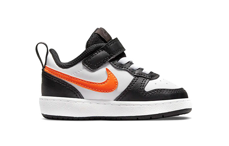 Фото № 2 с приближением к товару «‎Nike Court Borough Low 2 Sneakers BlackWhiteOrange»