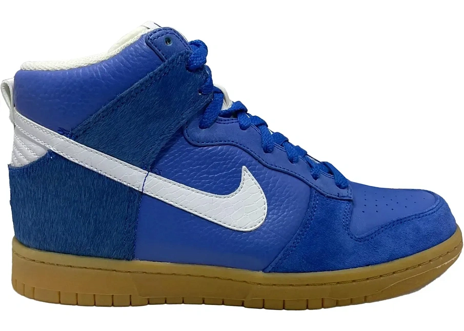 Фото № 1 с приближением к товару «‎Nike Dunk High Premium Varsity Royal White»