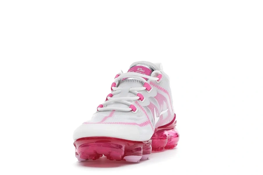 Фото № 3 с приближением к товару «‎Nike Air VaporMax 2019 Summit White Pink Rise »