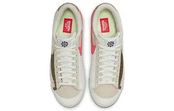 Nike Blazer Low "Toasty" Sneakers WhiteGreen - 4