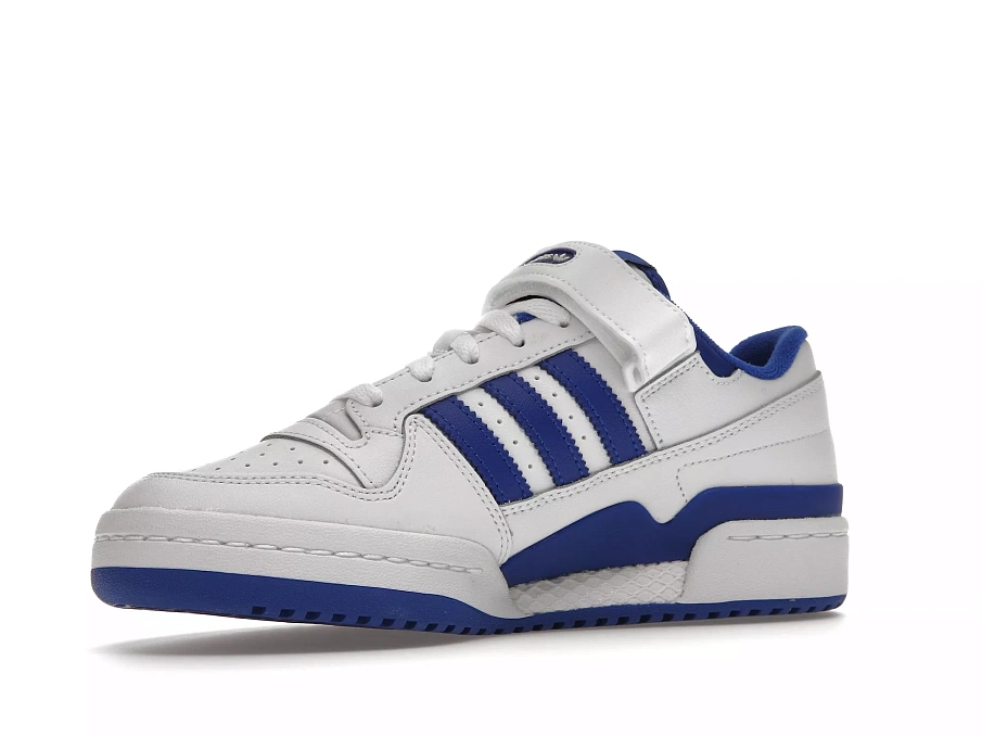 Фото № 6 с приближением к товару «‎adidas Forum Low White Royal Blue (Youth)»