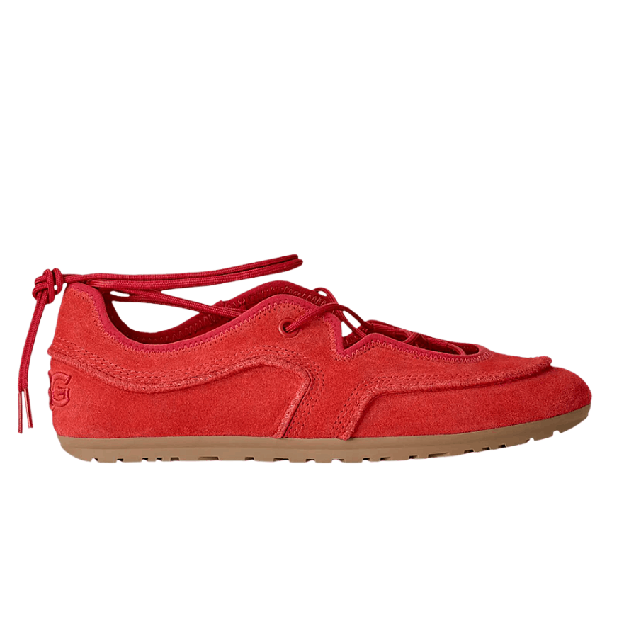 Фото № 1 с приближением к товару «‎UGG Women's Quill Ballet Sneaker Red Pepper»