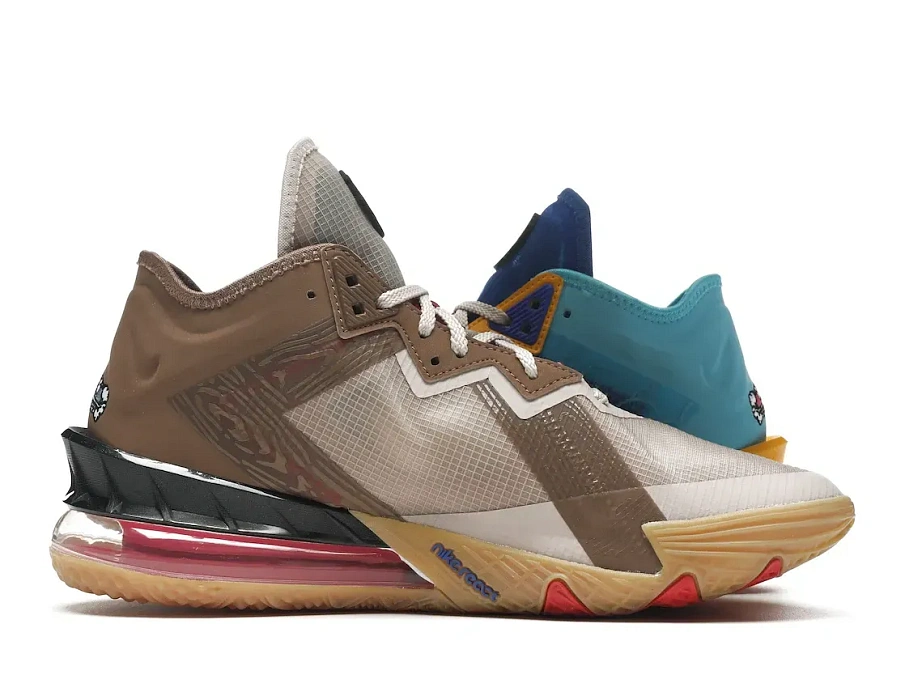 Фото № 3 с приближением к товару «‎Nike LeBron 18 Low Wile E. vs Roadrunner Space Jam»