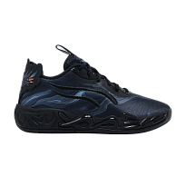 Фото № 1 с приближением к товару «‎Puma MB.04 Lo Team Big Kid Black Dark Amethyst (312177-01)»