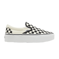Фото № 1 с приближением к товару «‎Vans Classic Slip-On Stackform Checkerboard - Black White»