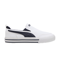 Фото № 1 с приближением к товару «‎Puma Court Classic Vulc Slip On White New Navy (400216-01)»