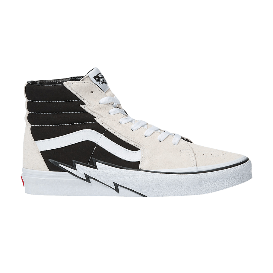 Фото № 1 с приближением к товару «‎Vans Sk8-Hi Bolt - Antique White Black»