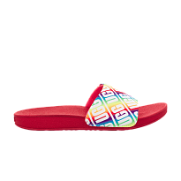 Фото № 1 с приближением к товару «‎UGG Beach Slide Kids Repeat Graphic - Rainbow»